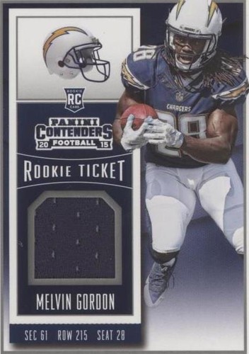 2015 Panini Contenders Melvin Gordon #RTS-MG