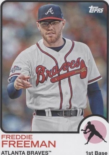 2014 Topps Archives - Freddie Freeman #3