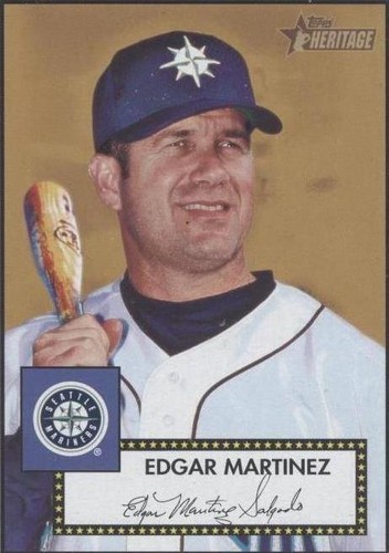 2001 Topps Heritage - Edgar Martinez #233