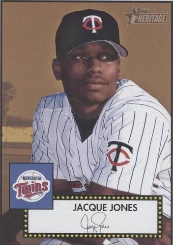 2001 Topps Heritage - Jacque Jones #113
