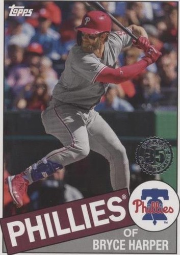 2020 Topps - Bryce Harper #85-79