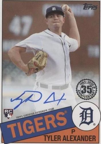 2020 Topps Update Series - Tyler Alexander #85A-TA