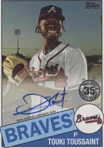 2020 Topps - Touki Toussaint #85A-TTO