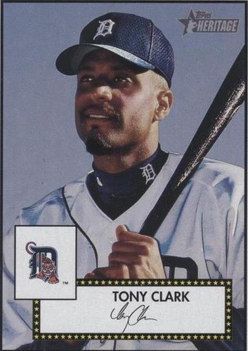 2001 Topps Heritage - Tony Clark #115