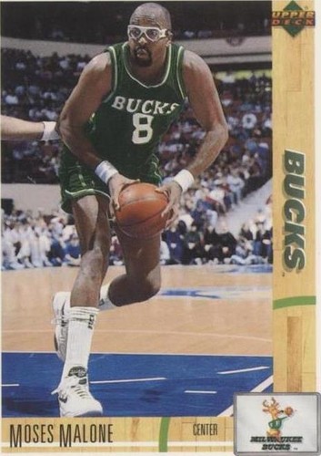 1991-92 Upper Deck International - Moses Malone #71