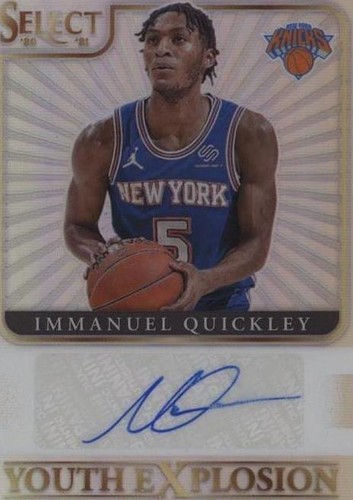2020-21 Panini Select - Immanuel Quickley #YES-IQU