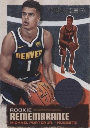2019-20 Contenders Michael Porter Jr Jontay RC Signature
