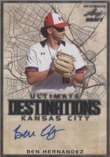 2020 Leaf Ultimate Draft - Ben Hernandez #UD-BH1