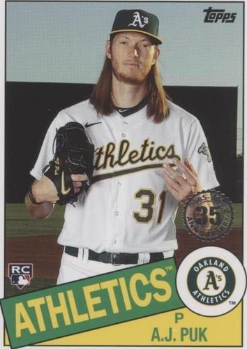 2020 Topps Update Series - A.J. Puk #85TB-32