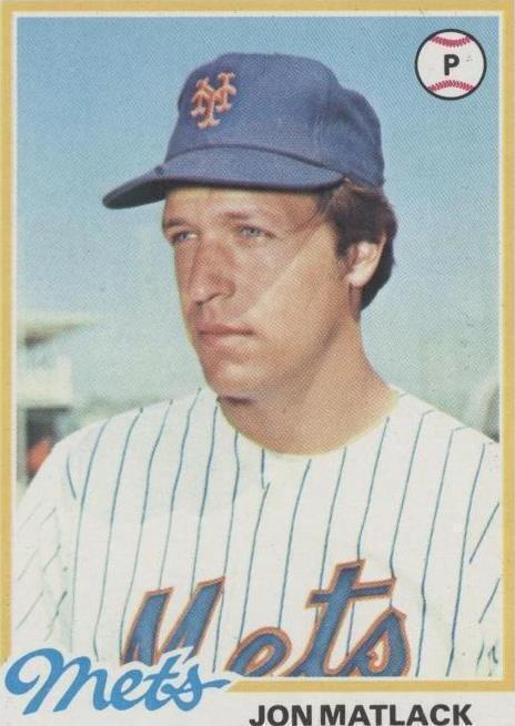 Topps 1978 - Jon Matlack #25