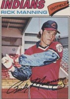 1977 O-Pee-Chee - Rick Manning #190
