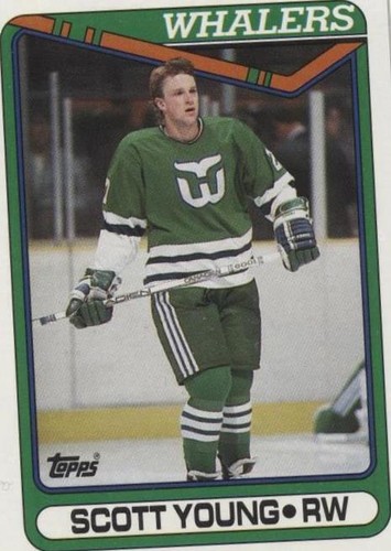 1990-91 Topps - Scott Young #84