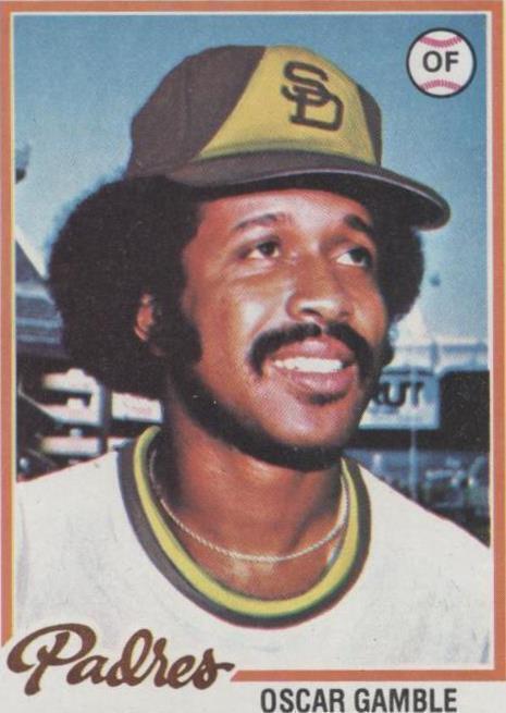1978 Topps - Oscar Gamble #390