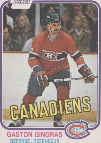 1981-82 O-Pee-Chee - Gaston Gingras #182