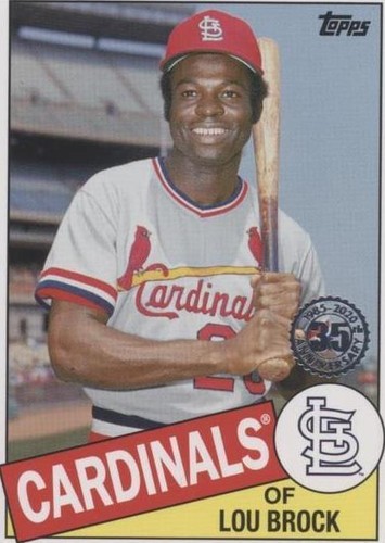 2020 Topps Update Series - Lou Brock #85TB-43