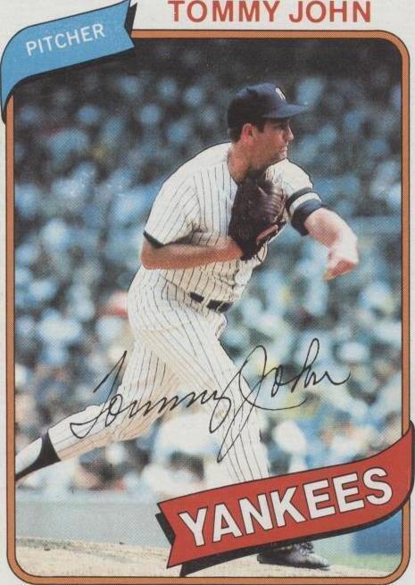 1980 Topps - Tommy John #690