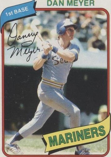 1980 Topps - Dan Meyer #396