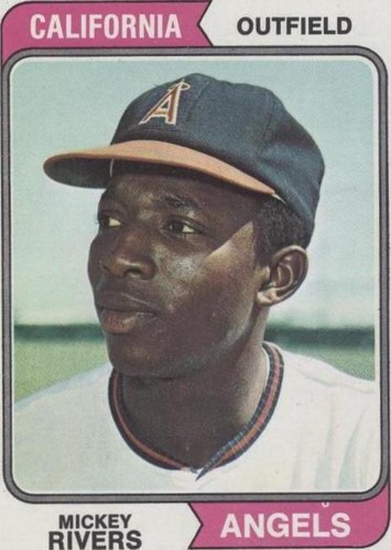 1974 Topps - Mickey Rivers #76