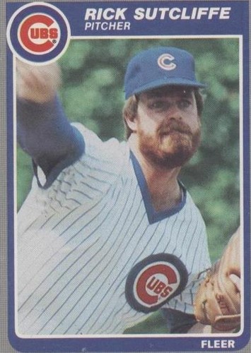 1985 Fleer - Rick Sutcliffe #69