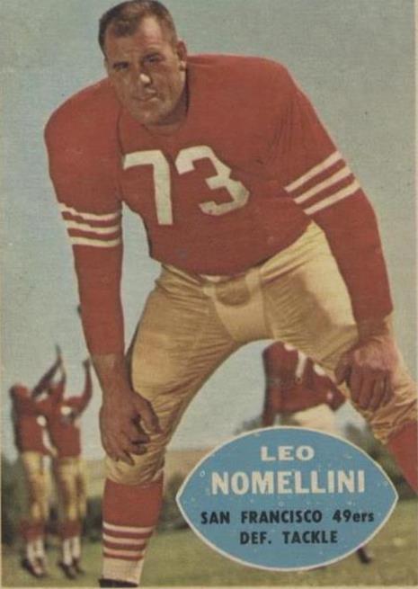 1960 Topps Leo Nomellini #121