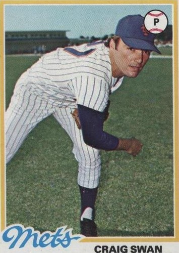 【picone×COO】SWAN 1978 Topps 621 Craig Swan DP NM #D1,511133 | eBay
