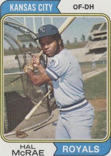 1974 Topps - Hal McRae #563