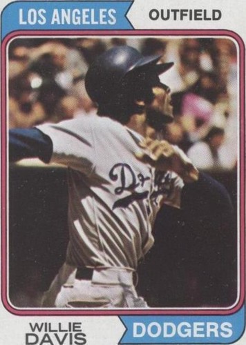 1974 Topps - Willie Davis #165