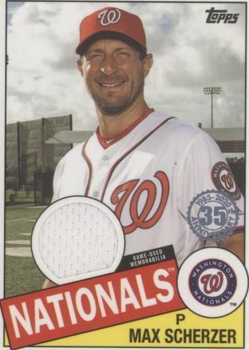 2020 Topps - Max Scherzer #85R-MS