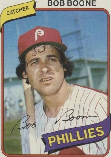 1980 Topps - Bob Boone #470