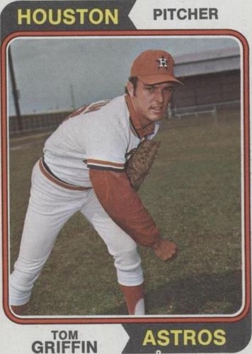 1974 Topps - Tom Griffin #256