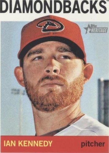 2013 Topps Heritage - Ian Kennedy #185