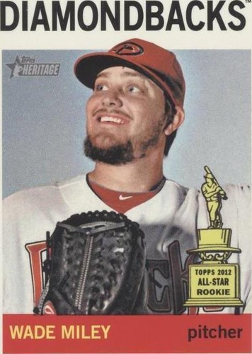 2013 Topps Heritage - Wade Miley #474