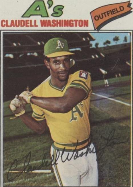 1977 Topps - Claudell Washington #405