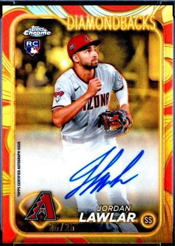 2024 Topps Gilded Collection - Jordan Lawlar #CGA-JLA