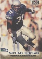 1997 Score Board NFL Experience Michael Sinclair #49