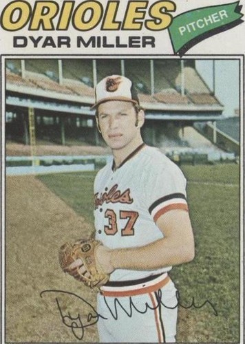 1977 Topps - Dyar Miller #77