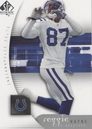 2005 SP Authentic Reggie Wayne #38