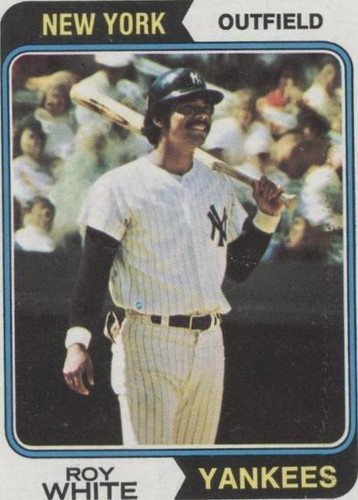 1974 Topps Baseball - #604 1974 Rookie Infielders F. White/A