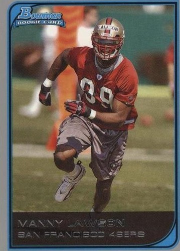 2006 Bowman Manny Lawson #145