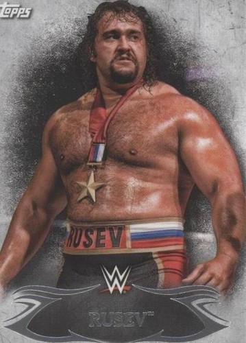 2015 Topps WWE Undisputed - Rusev #47