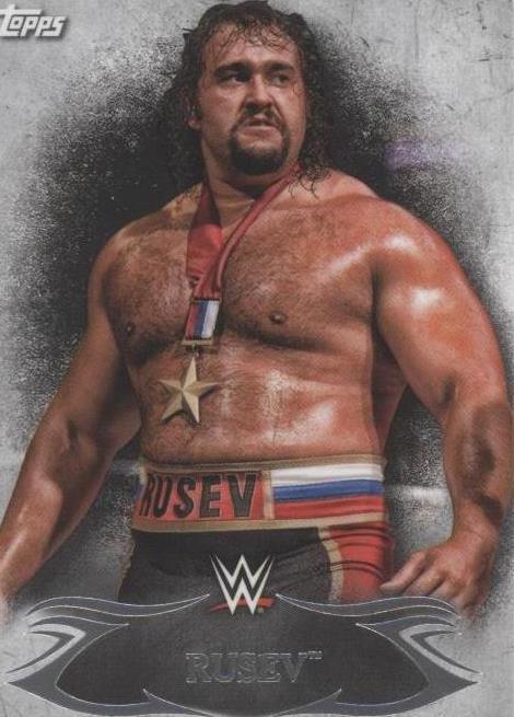 2015 Topps WWE Undisputed - Rusev #47