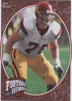 2008 Upper Deck Football Heroes Sam Baker #190