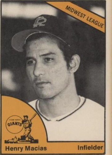 1977 TCMA Minor League - Henry Macias #0228