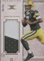 2015 Topps Definitive Collection Brett Hundley #JPC-BH
