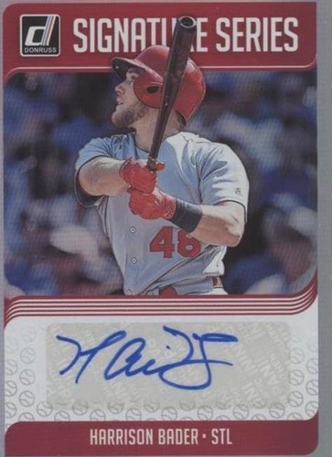 2018 Panini Donruss - Harrison Bader #SS-HB