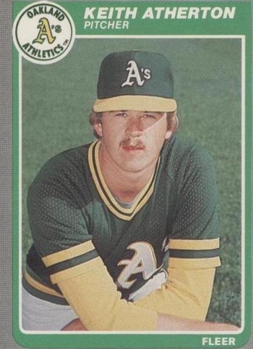 1985 Fleer - Keith Atherton #415