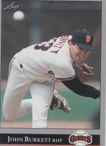 1992 Leaf - John Burkett #179