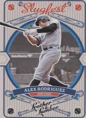 2019 Panini Leather & Lumber - Alex Rodriguez #SF-13