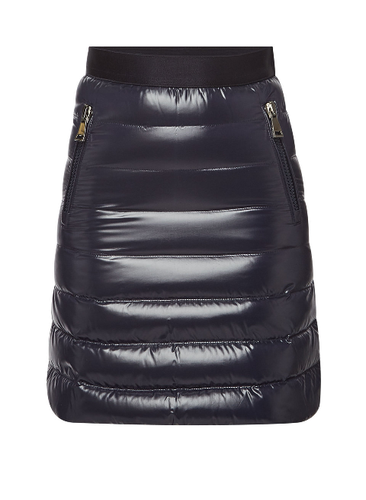 

НОВАЯ ЮБКА MONCLER LADIES GONNA BLUE ГУСИНЫЙ ПУХ 38, Синий