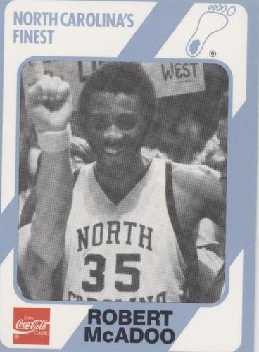 1989-90 Collegiate Collection/Coca-Cola North Carolina's Finest - Bob McAdoo #115